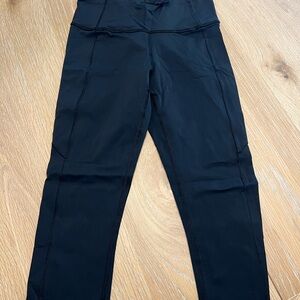 Black High-Waisted Leggings